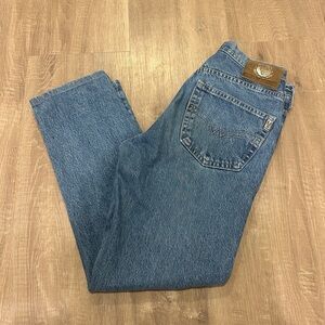 Santana Blue Straight Jeans Classic Style Size 33